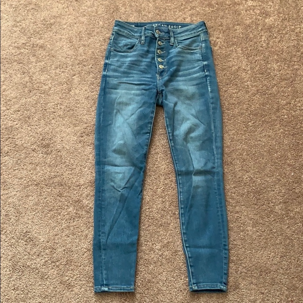American Eagle Ne(x)t Level Stretch Super Hi-Rise!